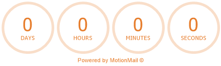 Dynamic countdown showing the number of days, hours, minutes, and seconds until the Annual Golf Classic