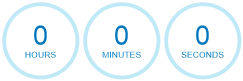Clock counting down to midnight FEC deadline.