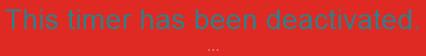 Countdown Timer