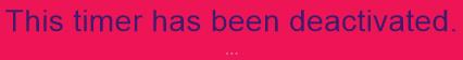 Countdown Timer