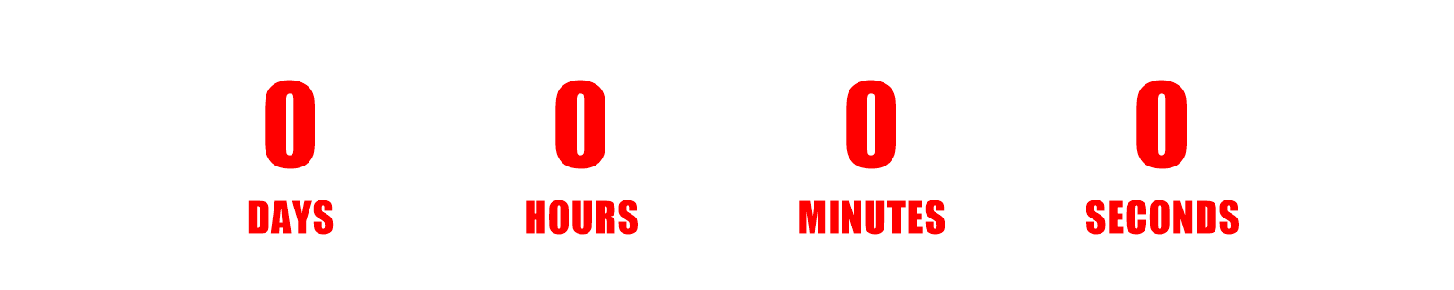 Countdown to 10/29
