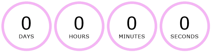 countdown clock to midnight on April 24th