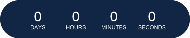 Countdown clock set to midnight on 7/31/22