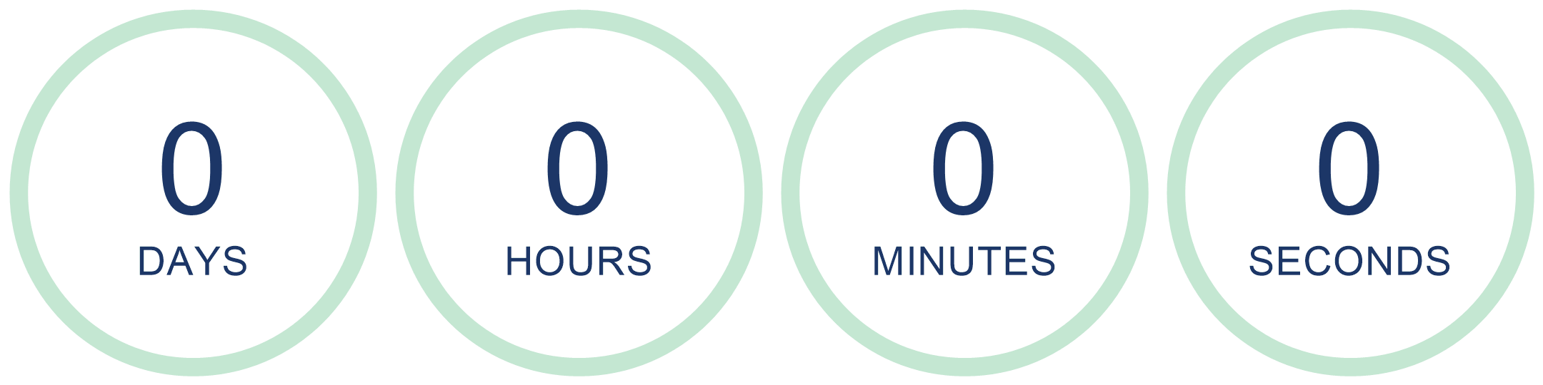 Countdown to our end-of-month deadline at midnight tonight