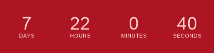 Sale Countdown Timer