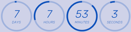 Early bird discount countdown
