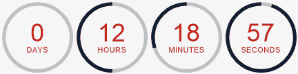 Labor Day Sale Countdown Timer