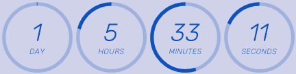 Early bird discount countdown